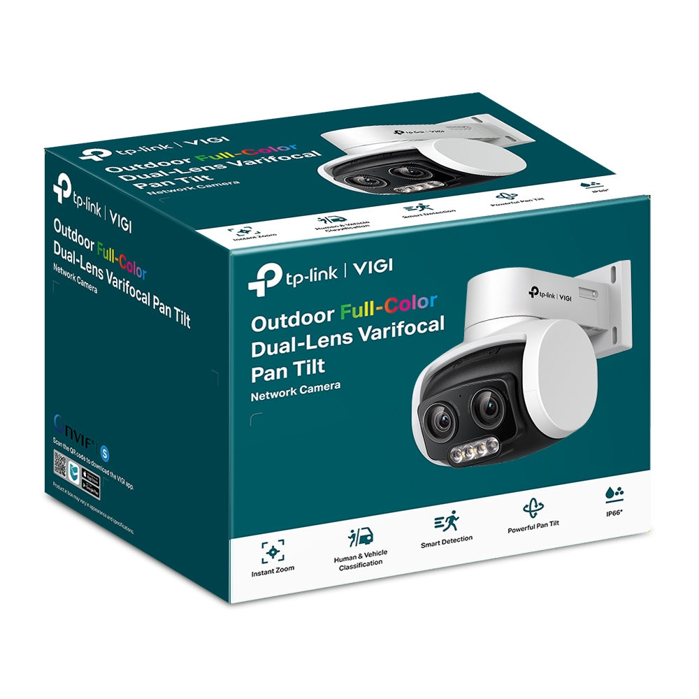 TP-Link VIGI C540V 4MP dual-lens varifocal pan/tilt camera โ view 3