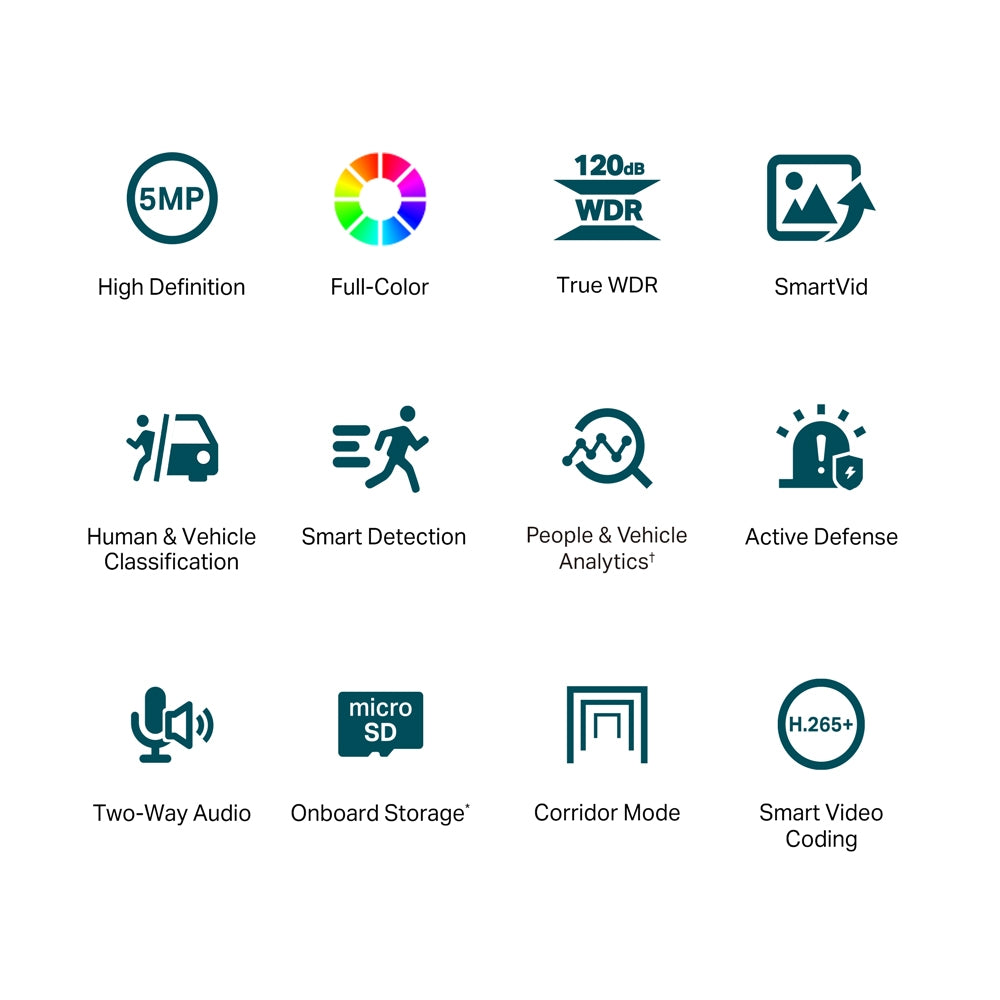 TP-Link VIGI C450 5MP full-colour turret camera โ view 2