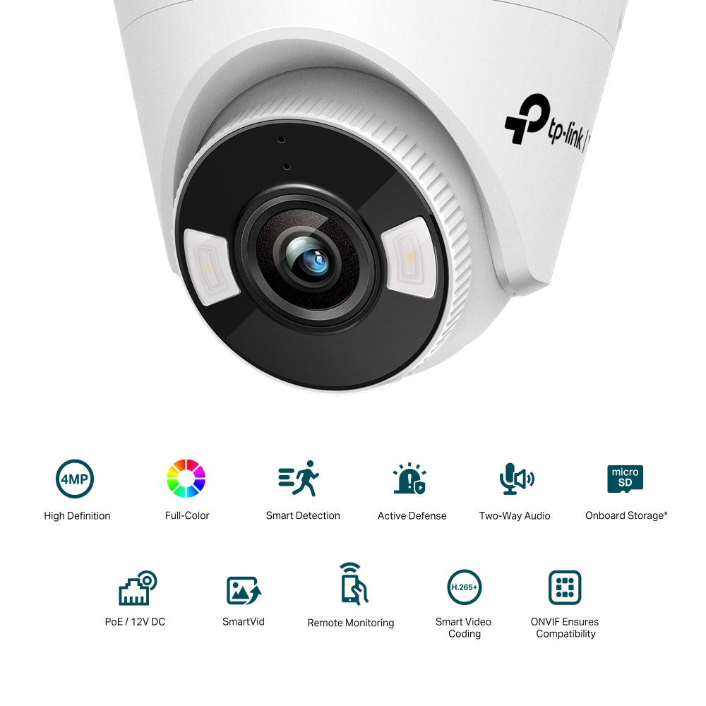 TP-Link VIGI C440 4MP full-colour turret camera โ view 2