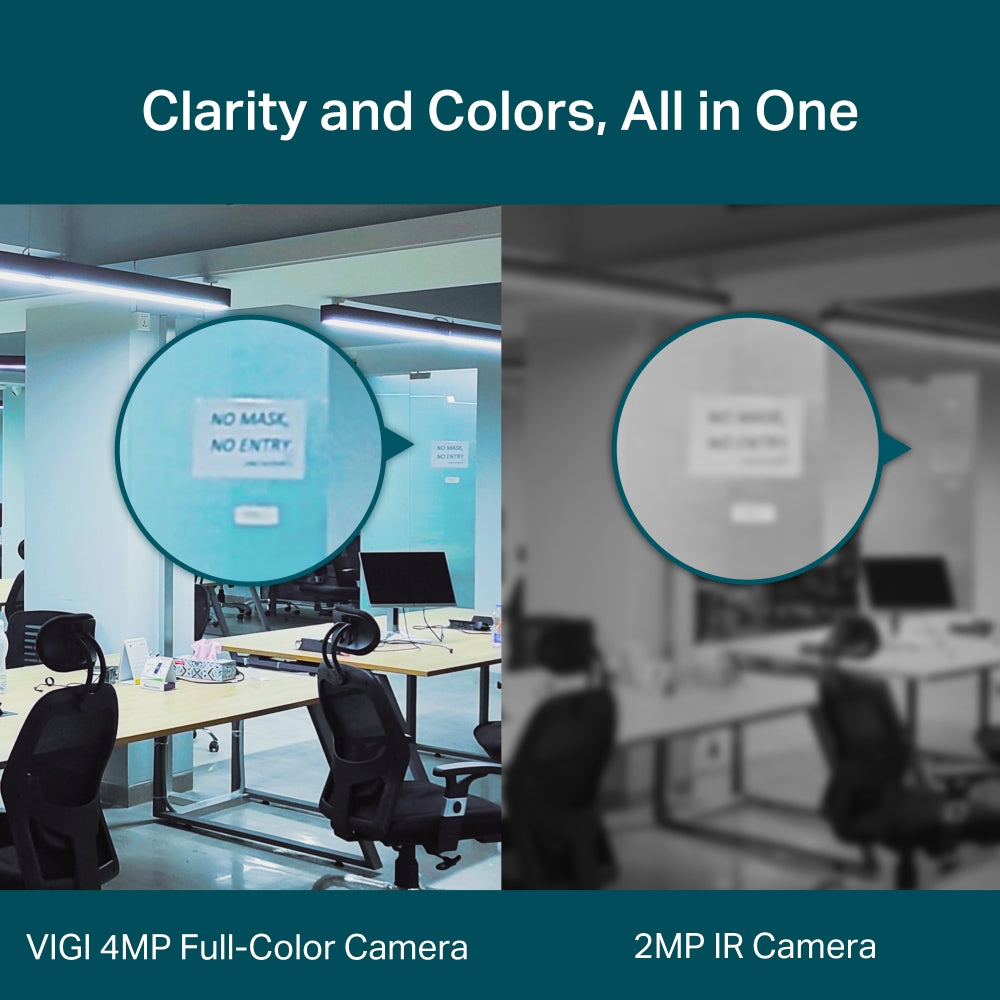 TP-Link VIGI C440-W 4MP Wi-Fi turret camera – view 3