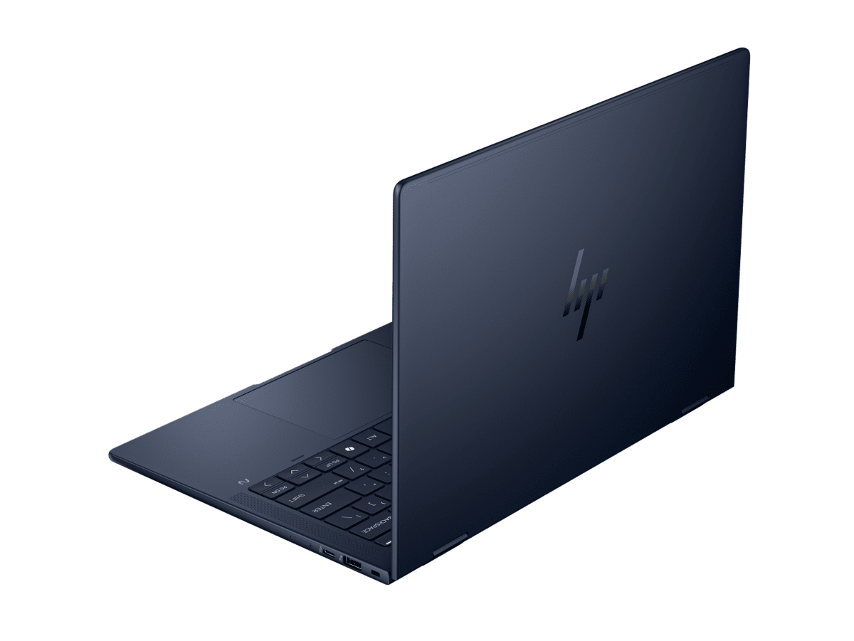 HP EliteBook X Flip G1i 14 inch (Blue) – rear angle