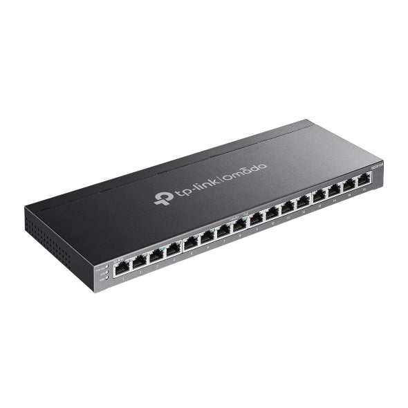 TP-Link Omada SG2016P – top angle view