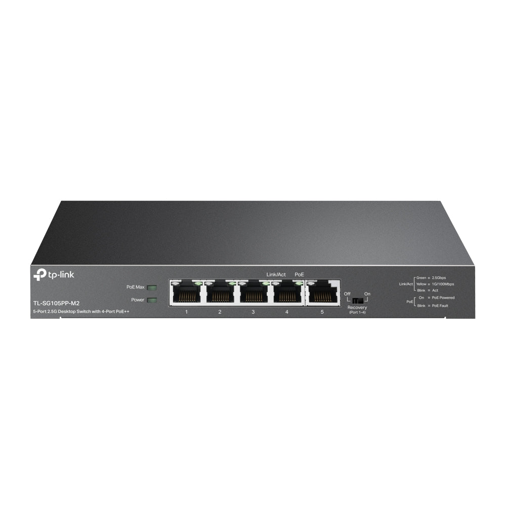 TP-Link TL-SG105PP-M2 – front view