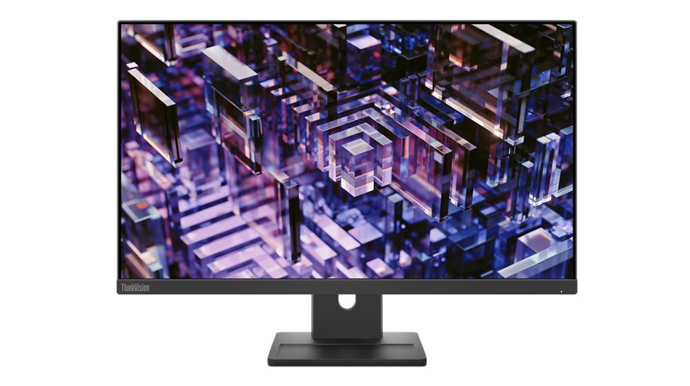 Lenovo ThinkVision E24q-30 23.8" QHD Monitor – front view