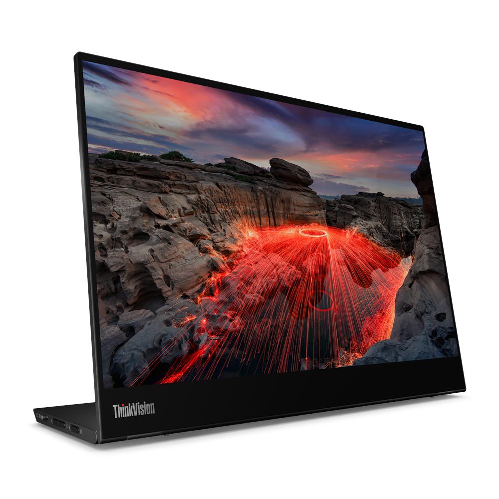Lenovo ThinkVision M14t Gen 2 – angle view