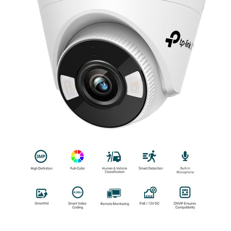 TP-Link VIGI C430 3MP full-colour turret camera – view 2