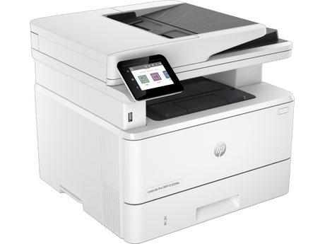 HP LaserJet Pro MFP 4103fdw – left angle with control panel