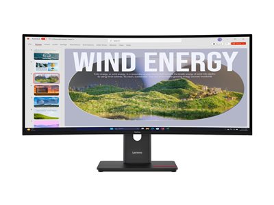 Lenovo ThinkVision T34WD-40 34-inch Curved Ultrawide Monitor