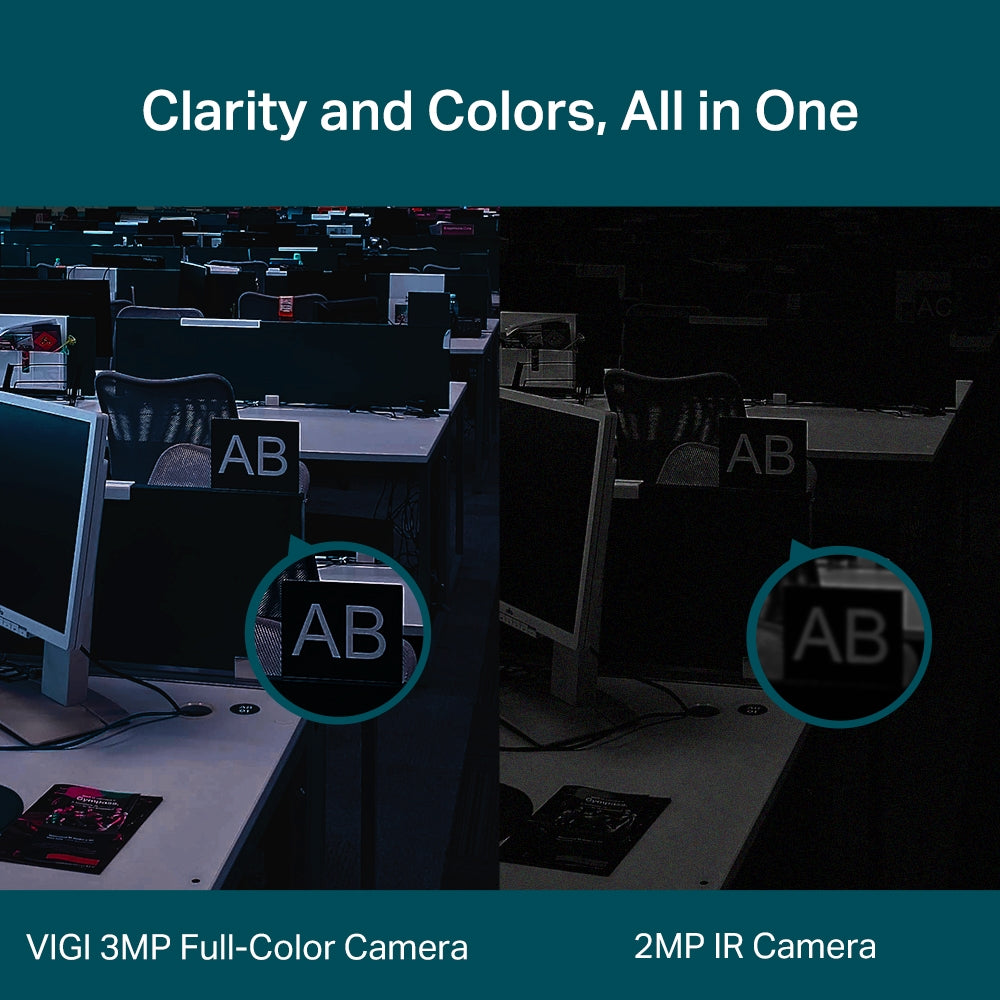 TP-Link VIGI C430 3MP full-colour turret camera – view 4
