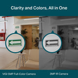 TP-Link VIGI C450 5MP full-colour turret camera – view 4