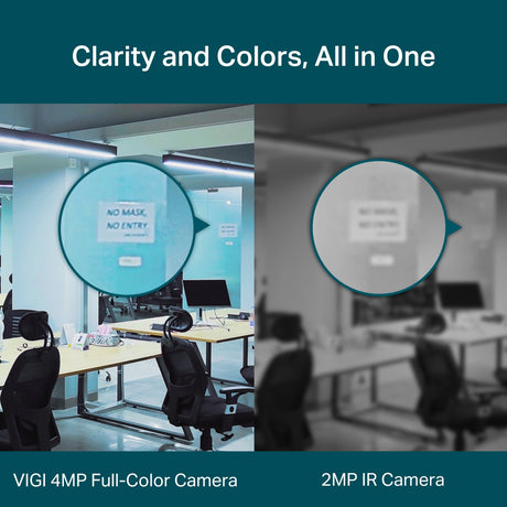 TP-Link VIGI C440-W 4MP Wi-Fi turret camera – view 3