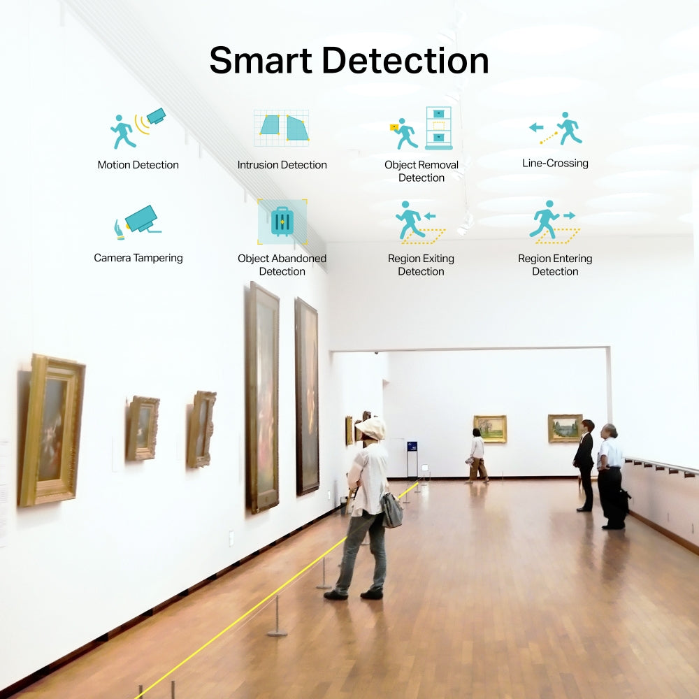 TP-Link VIGI C440-W 4MP Wi-Fi turret camera – view 5