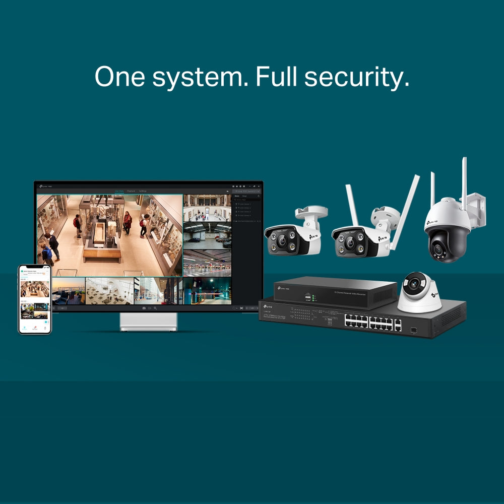 TP-Link VIGI C340 4MP outdoor full-colour bullet camera – view 5