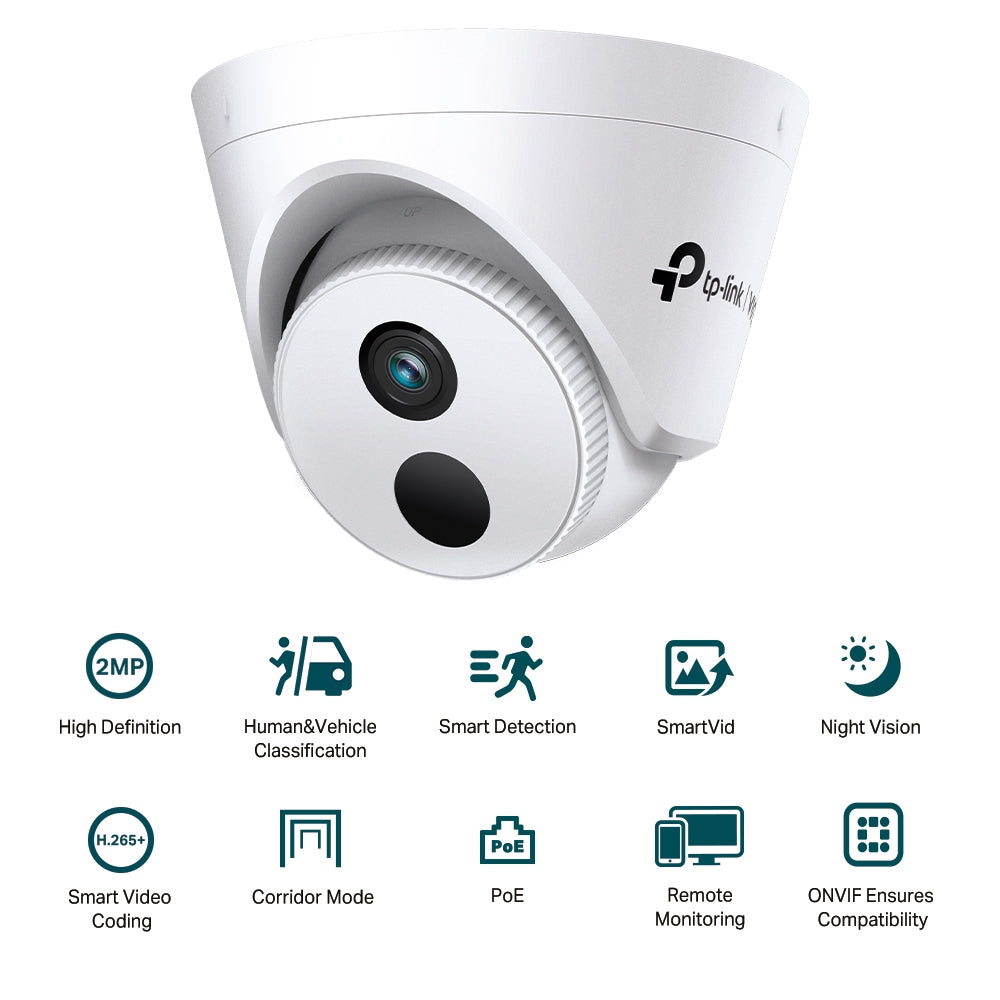 TP-Link VIGI C420I 2MP turret camera – view 2