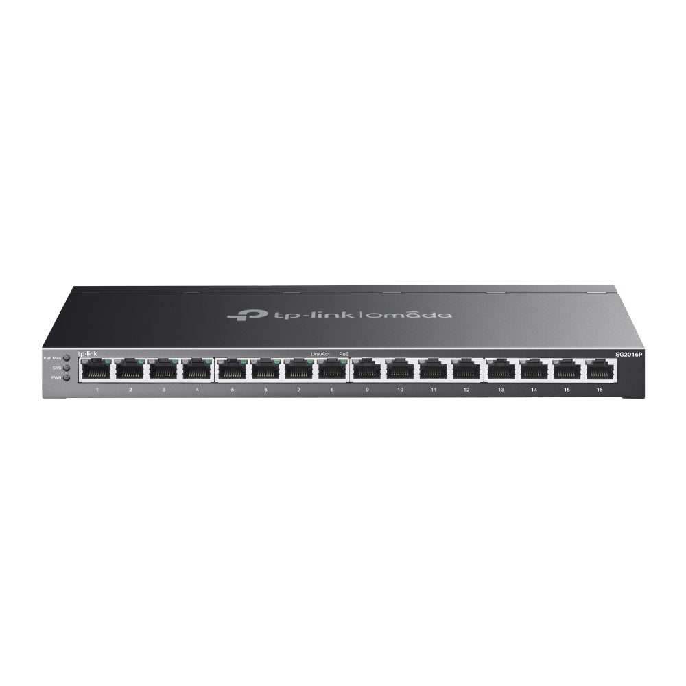 TP-Link Omada SG2016P – front view