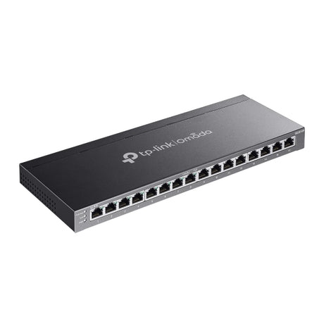 TP-Link Omada SG2016P – top angle view