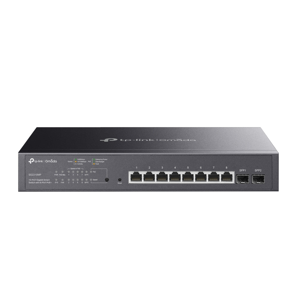 TP-Link SG2210MP Omada 10-Port PoE+ Gigabit Smart Switch