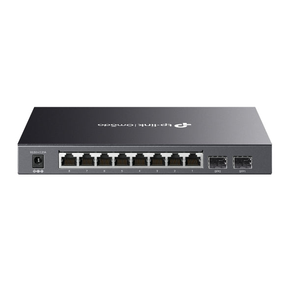 TP-Link Omada SG2210P | 8-Port Gigabit Smart PoE+ Switch with 2 SFP Slots