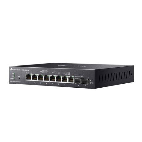 TP-Link Omada SG2210XMP-M2 – side angle view