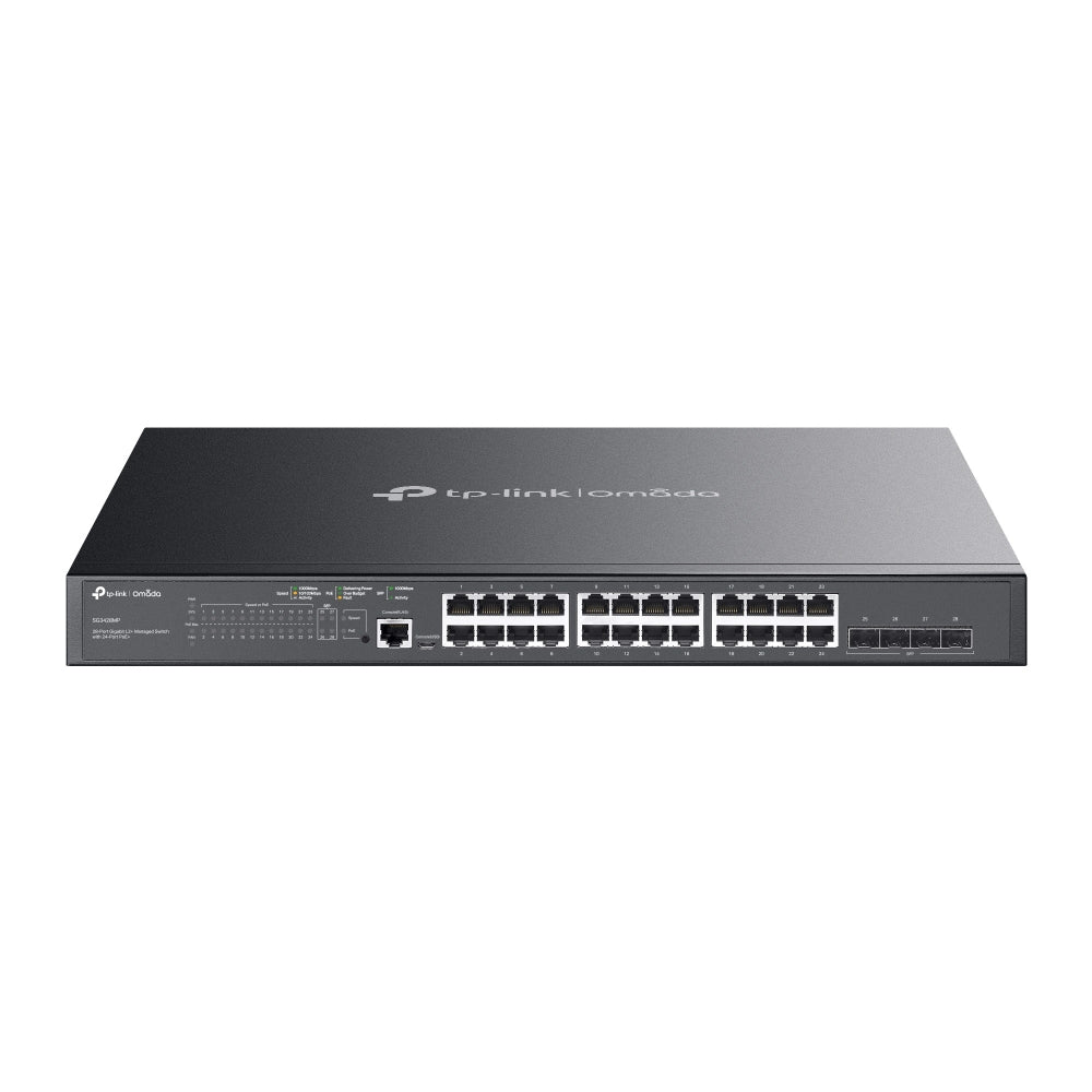 TP-Link Omada SG3428MP – front view