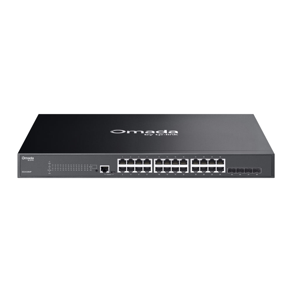 TP-Link SG3428MP Omada 28-Port PoE+ Gigabit L2+ Managed Switch