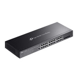 TP-Link Omada SG3428 – top angle view
