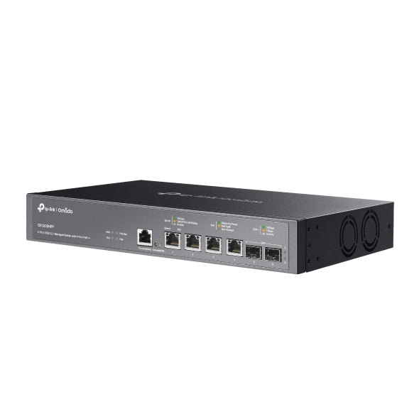 TP-Link Omada SX3206HPP | 4-Port PoE++ 10GBase-T L2+ Managed Switch with 2 10GE SFP+ Slots