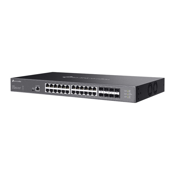 TP-Link Omada SX3832 – front angle view