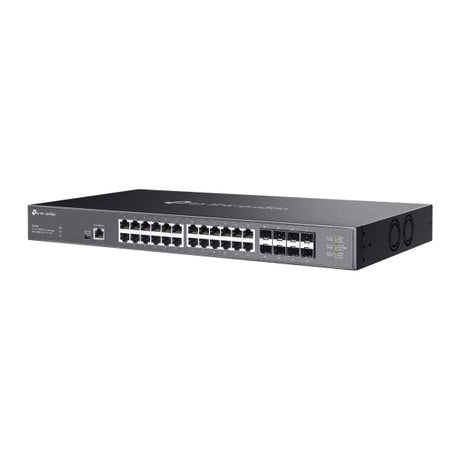 TP-Link Omada SX3832 – front angle view