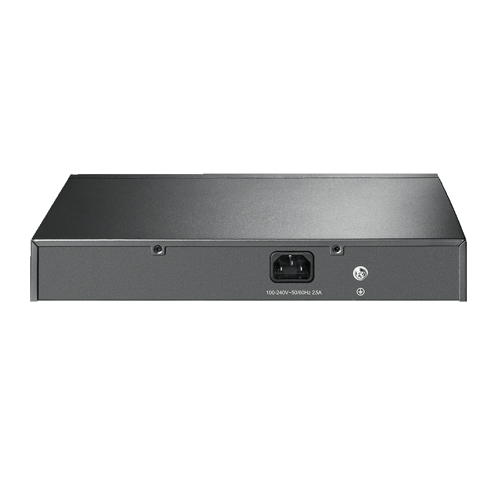 TP-Link TL-SG1008MP – rear view