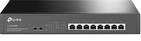 TP-Link TL-SG1008MP – front view