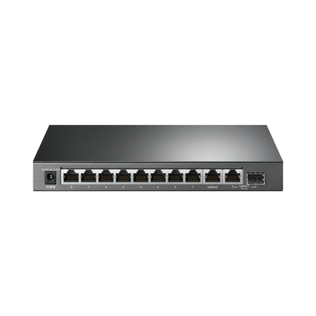 TP-Link TL-SG1210MP – front view (straight on)