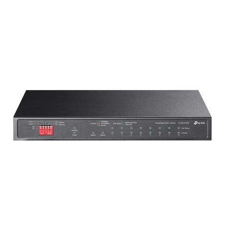 TP-Link TL-SG1210PP 10-Port Gigabit Desktop Switch with PoE+ and PoE++