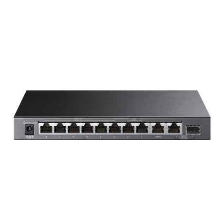 TP-Link TL-SG1210PP – front view (straight on)