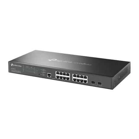 TP-Link Omada SG3218XP-M2 – front angle view