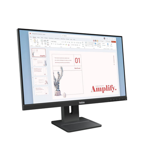 Lenovo ThinkVision E24-40 23.8" Monitor – angled view