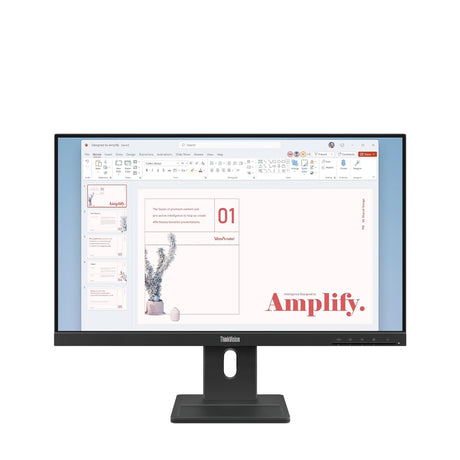 Lenovo ThinkVision E24-40 23.8" Monitor – front view
