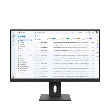 Lenovo ThinkVision E27-40 27" Monitor – front view