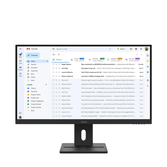 Lenovo ThinkVision E27-40 27" Monitor – front view