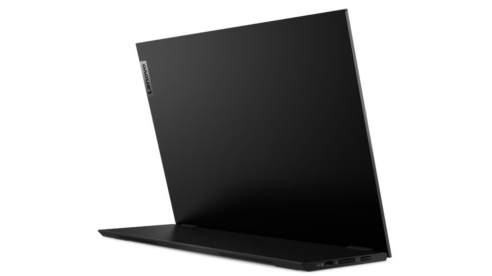 Lenovo ThinkVision M14d – rear view