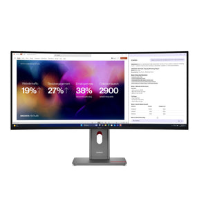 Lenovo ThinkVision P40WD-40 – front view