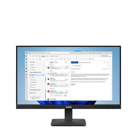 Lenovo ThinkVision S24-4e 23.8" Monitor – angled view