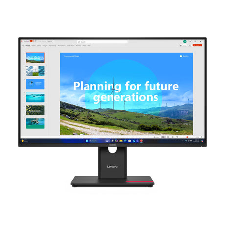 Lenovo ThinkVision T27D-40 27" Monitor – front view