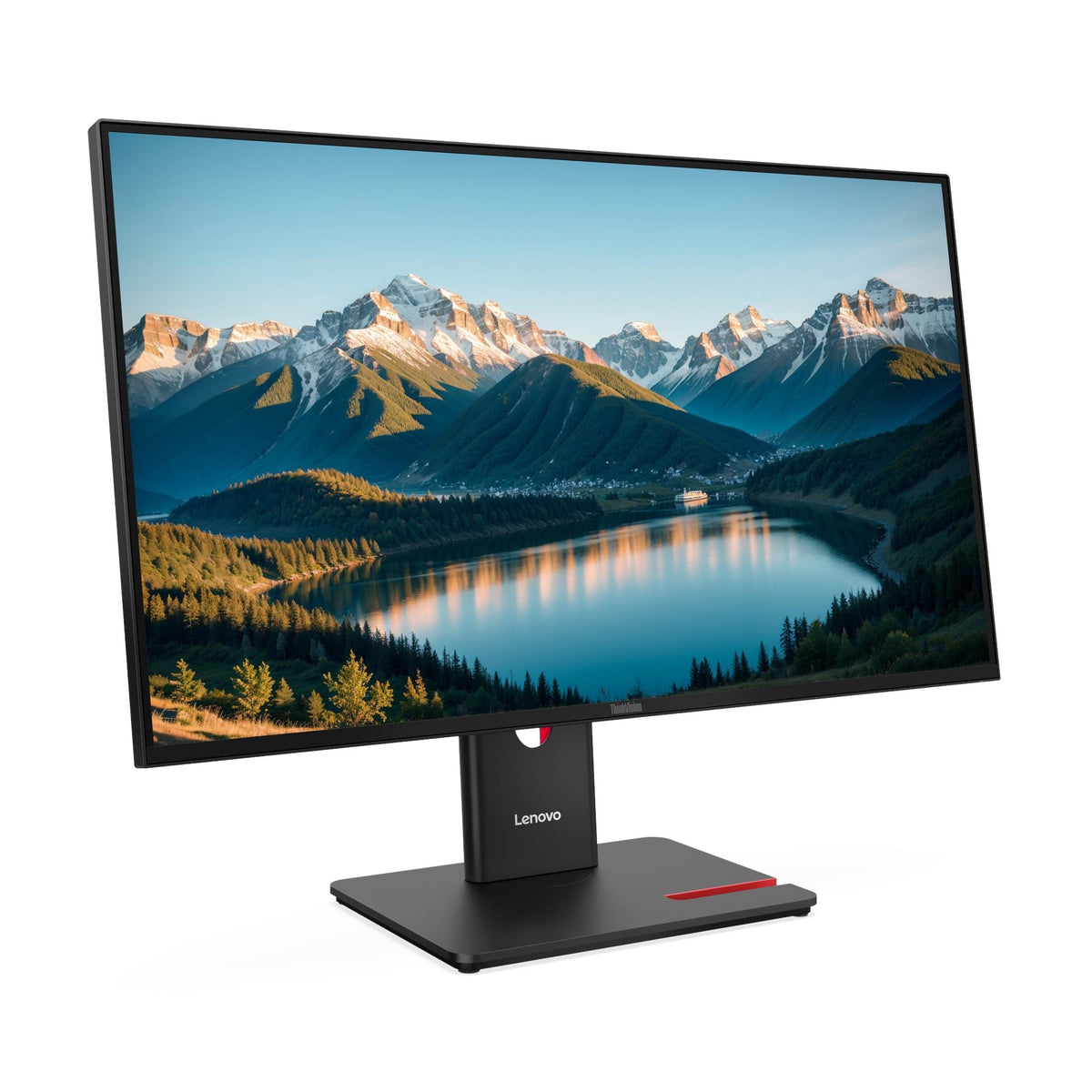 Lenovo ThinkVision T27Q-40 27" QHD Monitor – angled view