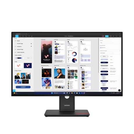 Lenovo ThinkVision T32UD-40 – front view