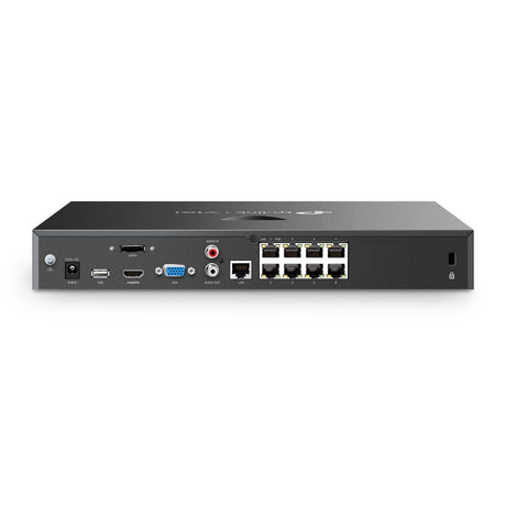 TP-Link VIGI NVR2008H-8MP – rear PoE ports