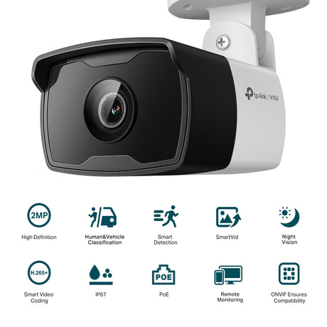 TP-Link VIGI C320I 2MP outdoor bullet camera – view 2
