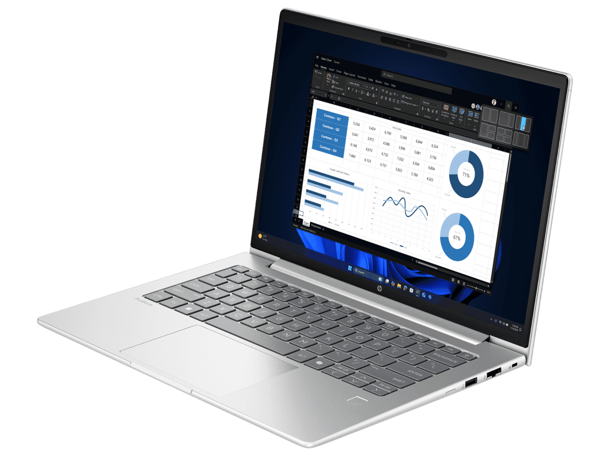 HP ProBook 4 G1i 14 inch – front left angle