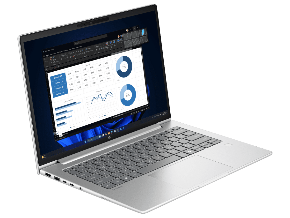 HP ProBook 4 G1i 14 inch – front right angle