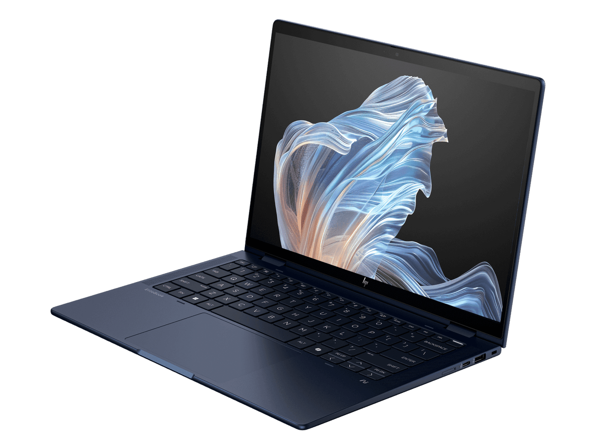 HP EliteBook X Flip G1i 14 inch (Blue) – left angle
